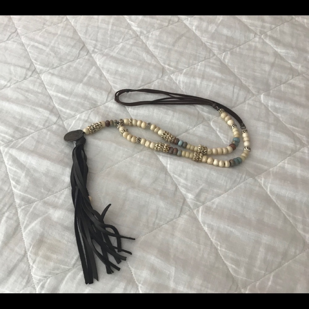 Long boho necklace